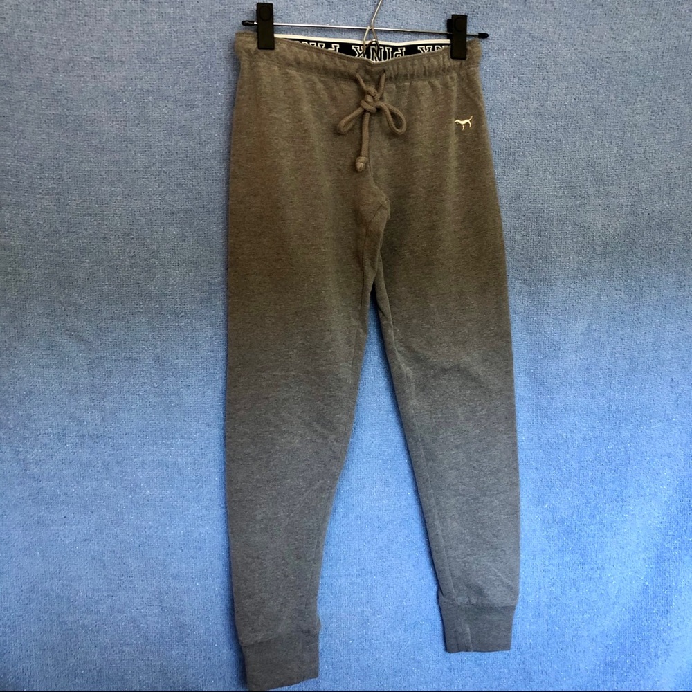 VS Pink Grey sweatpants / joggers